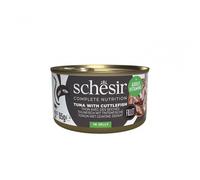 SCHESIR Complete Nutrition Tuna with Cuttlefish in Jelly Cat Can | Size: 12x85g