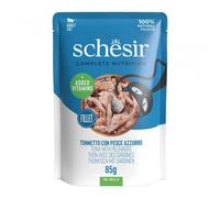 SCHESIR Complete Nutrition Tuna with Pilchards in Jelly | Size: 12x85g