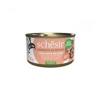 SCHESIR Complete Nutrition Tuna with Salmon in Jelly Cat Can | Size: 12x85g