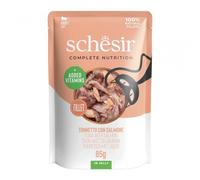 SCHESIR Complete Nutrition Tuna with Salmon in Jelly | Size: 85g