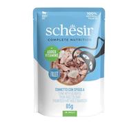 Schesir Complete Nutrition Tuna with Seabass in Jelly Wet Cat Food - 12 x 85g