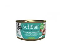 SCHESIR Complete Nutrition Tuna with Seabream in Jelly Cat Can | Size: 12x85g