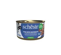 SCHESIR Complete Nutrition Tuna with Whitebaits in Jelly Cat Can | Size: 12x85g