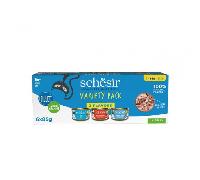 Schesir Complete Nutrition Variety Pack In Jelly Wet Cat Food - 6 x 85g