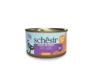 Schesir Grill Mackerel And Sardines in Pâté Wet Cat Food - 70g