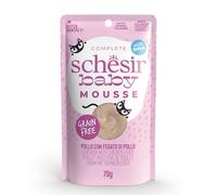Schesir Kitten Baby Mousse Chicken with Chicken Liver 12 x 70g