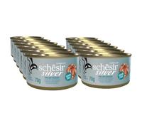 Schesir Silver Tuna and Mackerel Senior Cat Food - 70g