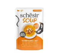 Schesir Soup Tuna with Carrots and Pumpkin Cat Food - 12 x 40g