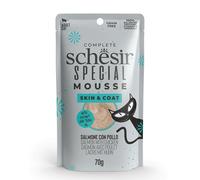 SCHESIR Special Mousse Salmon with Chicken for Skin & Coat | Size: 12*70g