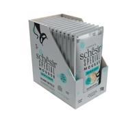 Schesir Special Skin & Coat, Complete Wet Cat Food (Envelopes 12 x 70 g)