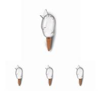 Scheurich 087 Accessoires Bördy M, clear (Pack of 4)