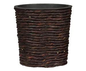 Scheurich Basket Vessel, Brown, 4