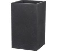 Scheurich C-Cube High Planter - Stony Black - H 48