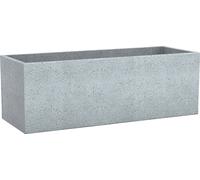 Scheurich C-Cube Long Planter - Stony Grey - 80 cm