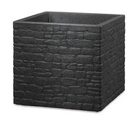 Scheurich Planter, Stony Black, 4