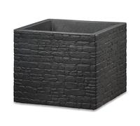 Scheurich Planter, Stony Black, 40