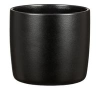Scheurich Solido Flowerpot 900 Ebano Black Ø24cm