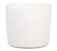 Scheurich Solido Linea, Flower Pot made of Ceramics, Colour: Perla, 24,1 cm diameter, 21,9 cm hight, 8,2 l Vol.