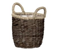 Scheurich Water Hyacinth 28, Basket Planter/Basket Pot with Water Hyacinth Handles, Colour: Brown, 28 cm Diameter, 23.5 cm High, 13.1 L Vol.