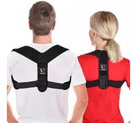 Schiara Posture Corrector for Men and Women, Comfortable Upper and Back Brace, Adjustable Back Support for Back, Shoulder and Neck
