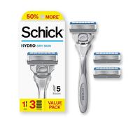Schick Hydro 5 Mens Dry Skin Razor Value Pack