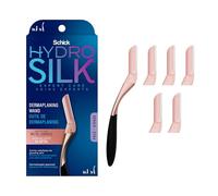 Schick Hydro Silk Dermaplaning Wand, Dermaplaning Tool for Face with 6 Refill Blades | Dermaplane Razor for Women Face, Dermaplane Tool, Eyebrow Razor, Face Razor, Professional Style Skincare Tool
