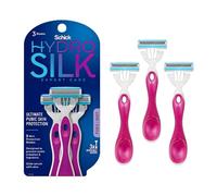 Schick Hydro Silk Ultimate Pubic Skin Protection, Disposable Razors for Women Sensitive Skin | Pubic Hair Razor for Women, Bikini Razor, Womens Razors Bikini Line, 3ct