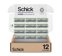 Schick Hydro Slim Head Sensitive Refills - Schick Razor Refills for Men, Men’s Razor Refills, 12 Count