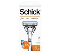 Schick Quattro Titanium Razor for Men Value Pack by Schick