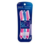 Schick Silk Touch-Up Multipurpose Exfoliating Dermaplaning Tool, Eyebrow Razor, and Facial Razor with Precision Cover, 3 Count