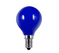 Schiefer L147215006 1w LED Golf ball low energy light bulb SES E14 small screw BLUE