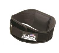 Schiek 4004 Weight Lifting Belt with Lumbar Pad, Black , M
