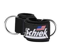 Schiek ankle straps cuffs 1 pair model 1700 D ring cable fastening cuff
