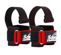 Schiek Lifting with Wrist Support and Wall Plugs, red