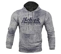 Schiek PolyHD Sweatshirt - Heavy Duty Polyester Blend Long Sleeve Sweatshirt, Grey, XL