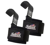 Schiek Sports 1200 Power Lifting Hooks - Maximum Grip Support in Heavy Lifting - Snug Fit