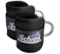 Schiek Sports 1707 Ankle Cuffs - Ideal for Glute Kickbacks and Cable Machine Workouts - Durable and Built To Last