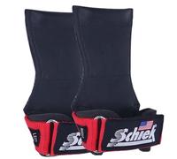 Schiek Sports 1900 Ultimate Hand Grip - 9 mm Thick Neoprene Grips for Weight Lifting - Ultra Durable Non Slip Secure Grip