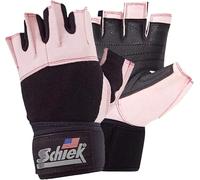 Schiek Women's Glove With Wrist Wrap (Small)