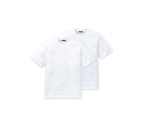 Schiesser 2-Pack American T-Shirt Round Neck or V-Neck M-XXXL - Black or We...