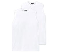 Schiesser 2-Pack Men's Muscle Shirt Rundhals M-XXL - Black or White