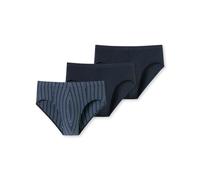 Schiesser Men's 3Pack Supermini-95/5 Essentials Briefs, Sortiert 6_180841, S (Pack of 3)