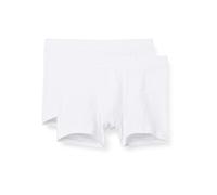 Schiesser Boys' 2 Pack Underwear Boxer Shorts Soft Cuffs 95/5 Organic Cotton Size 92 to 140