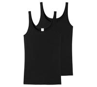 Schiesser Damen Trägertop Unterhemd Unterwäsche (2er Pack)