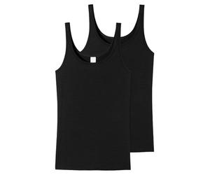 Schiesser Damen Trägertop Unterhemd Unterwäsche (2er Pack)