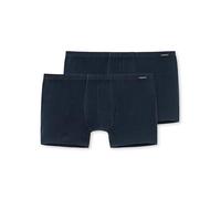 Schiesser Essentials Men's Boxer Shorts with Soft Waistband, Pack of 2