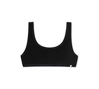 Schiesser Girl's 159445 Bustier, Black (Schwarz 000), S (Manufacturer Size: 152)