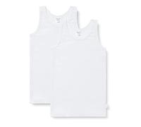 Schiesser Girls' 2 Pack Vest - 95/5 Organic Cotton - Size 92 to 140