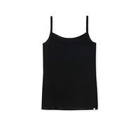 Schiesser Girls' 95/5 Spaghettitop Undershirt, Black (Black 000), S