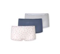 Schiesser Girl's Mädchen 3 Pack Unterwäsche Shorts Hohe Passform-95/5 Organic Bio Baumwolle-Größe 92 Bis Underwear, Assorted 8_181799, 140